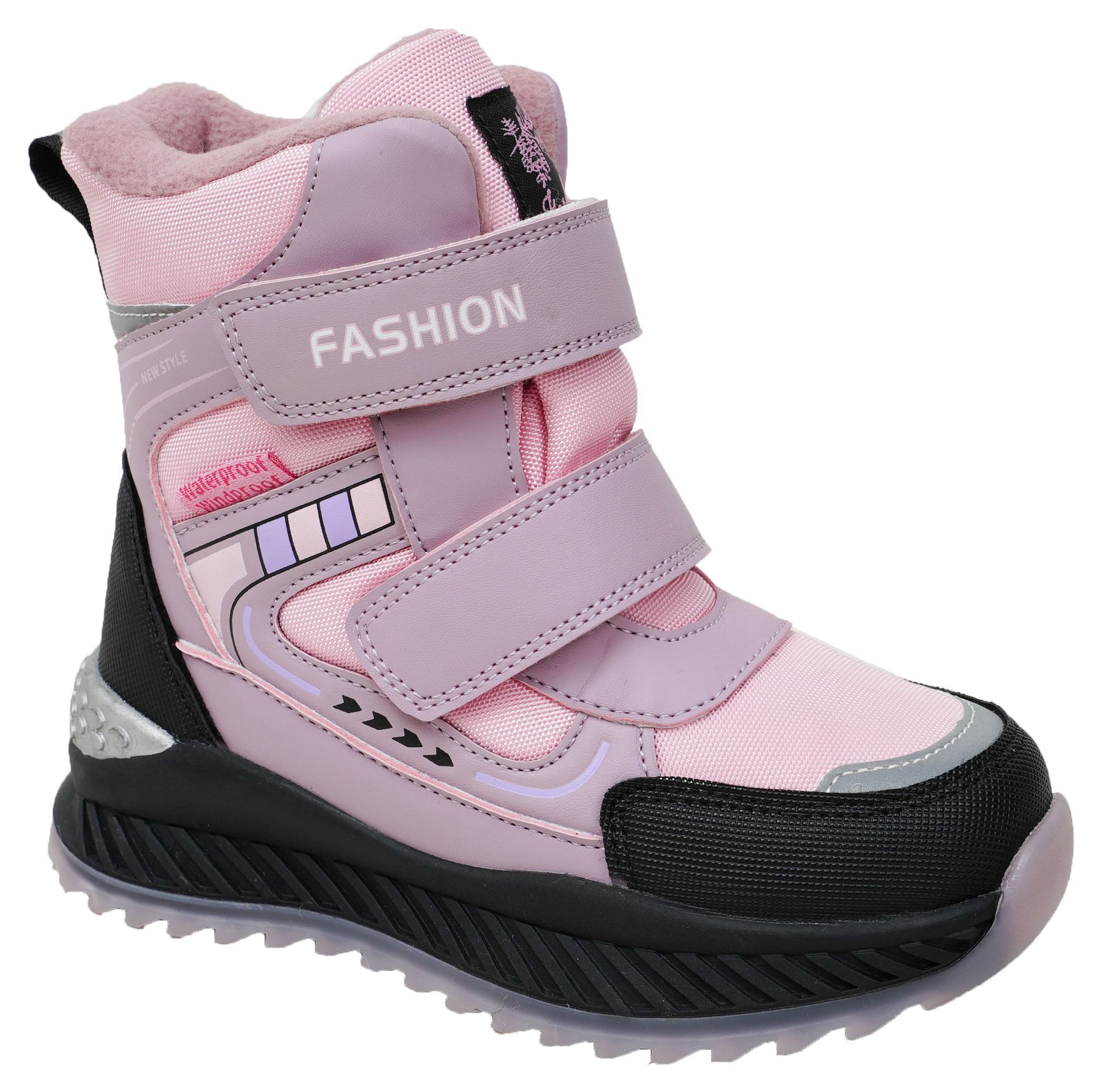 Ботинки Tom-Miki для девочек, размер 29, розовый, T-10783-B