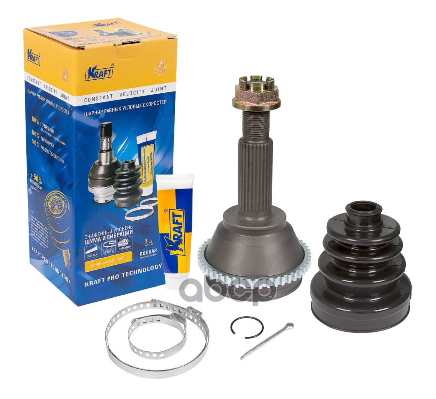 

Шарнир Наружный Ford Transit (00-) 2.0 Tdci (Abs) Kraft арт. KT059071