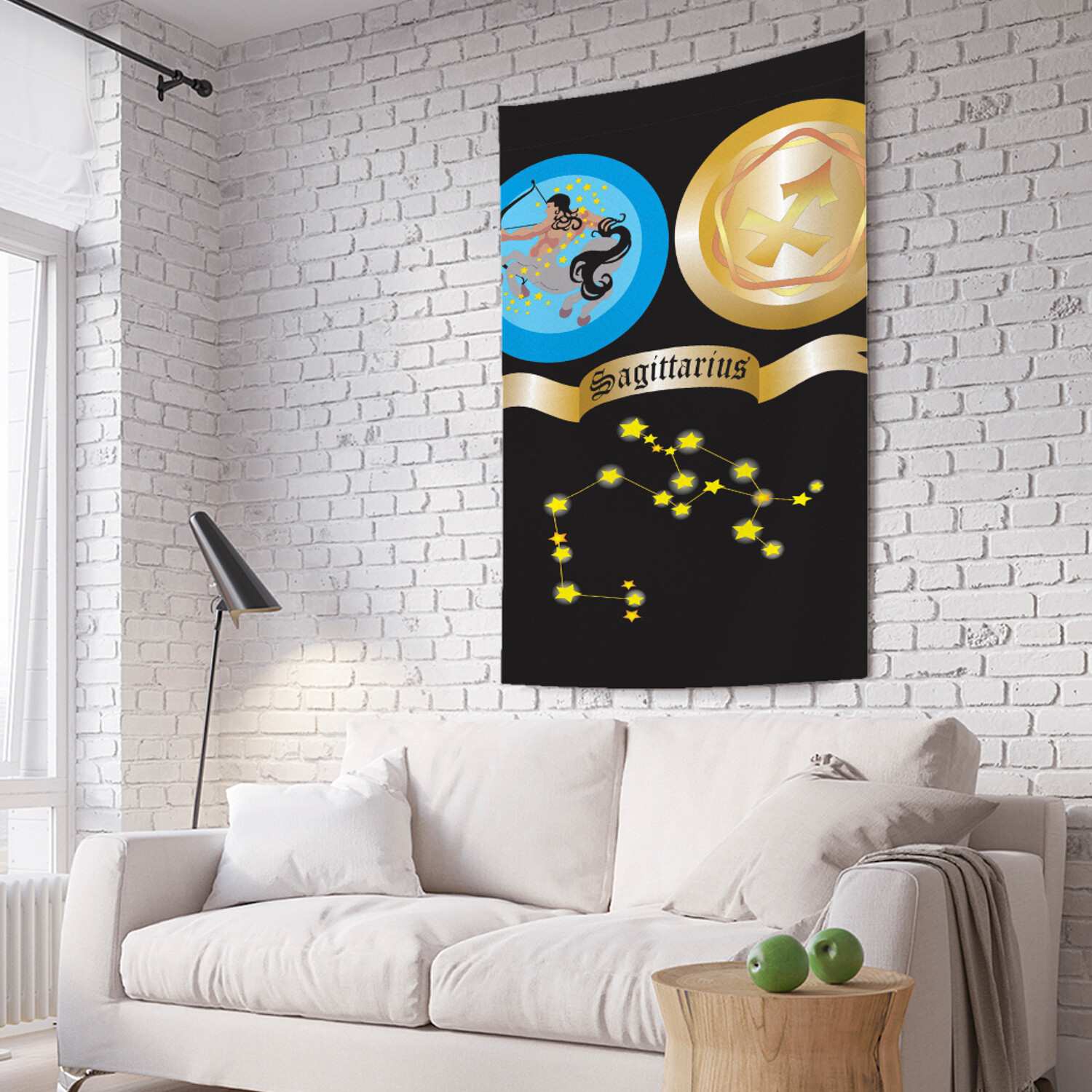

Вертикальное фотопанно на стену JoyArty Созвездие Стрельца 150x200 см, Созвездие Стрельца
