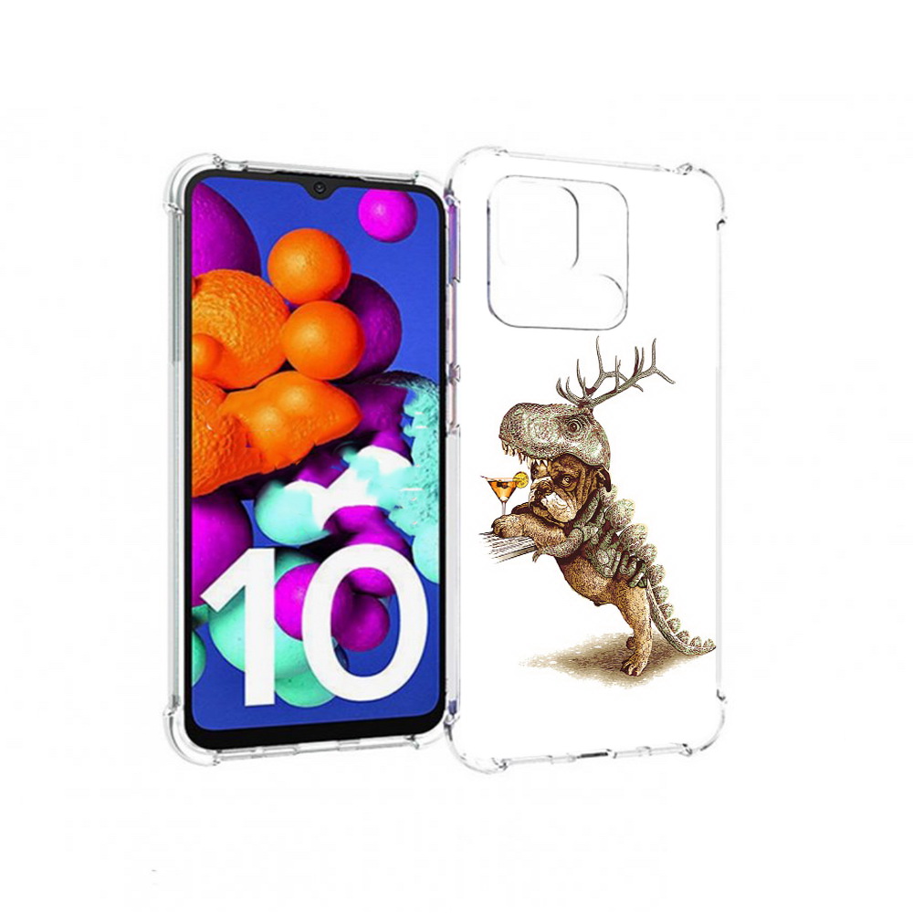 

Чехол MyPads Tocco для Xiaomi Redmi 10C тематическая вечеринка, Прозрачный, Tocco
