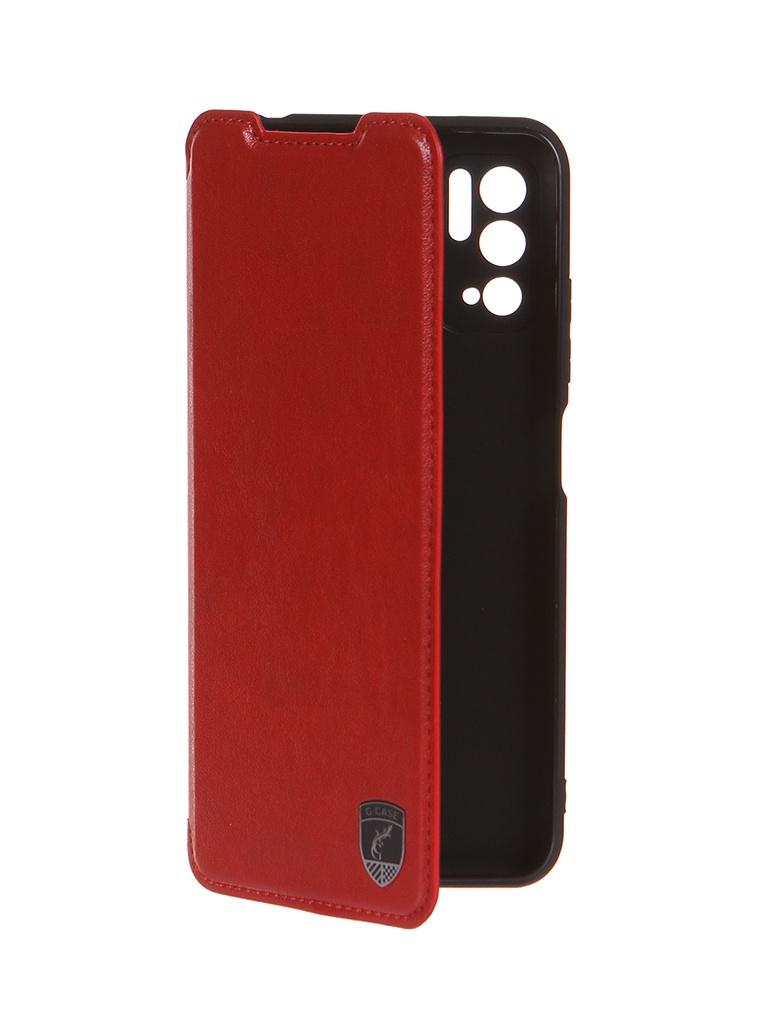 фото Чехол g-case для xiaomi redmi note 10t / poco m3 pro slim premium red gg-1493