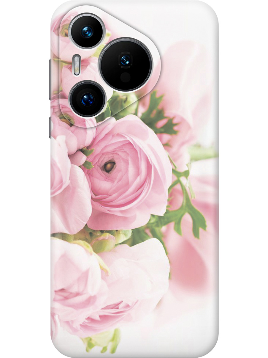 

Силиконовый чехол на Huawei Pura 70 с принтом "Розовые розы", Прозрачный;белый;розовый;серый, 782624621