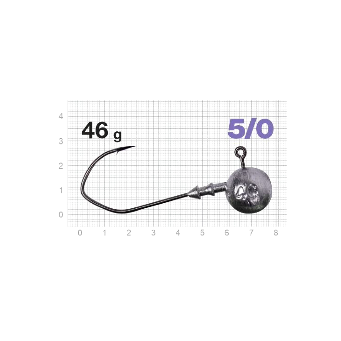 

Джиг-головки Nautilus CLAW NC-1021 крючок 5/0, 46гр (3шт), Серебристый;черный, 1021-46