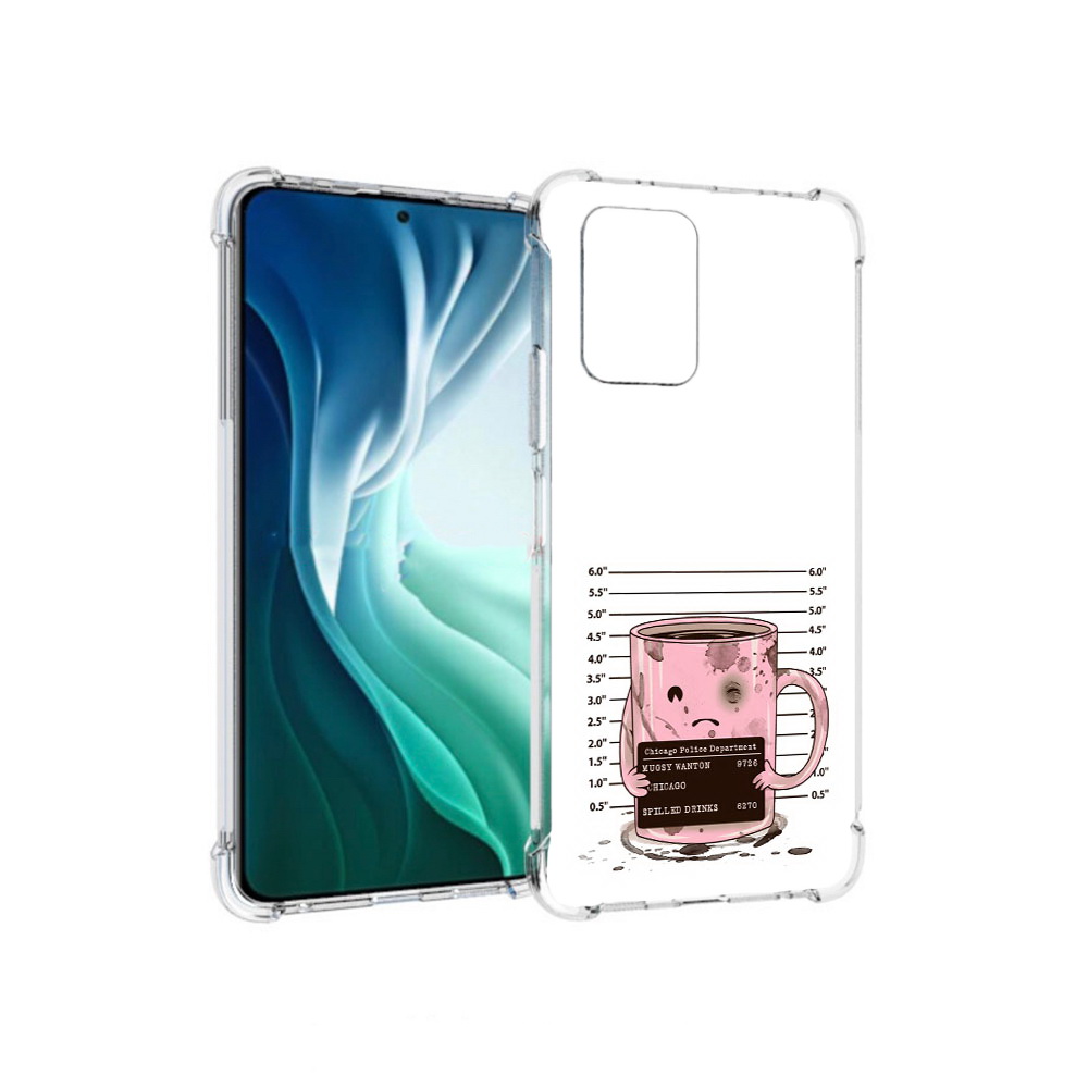 Чехол MyPads Tocco для Xiaomi Redmi Note 10 Pro 5G кружка (PT162244.283.420)