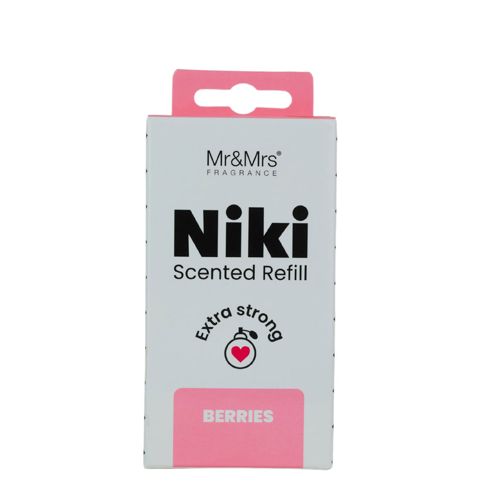 фото Сменный блок для ароматизатора авто mr&mrs fragrance niki berries ( ягоды )