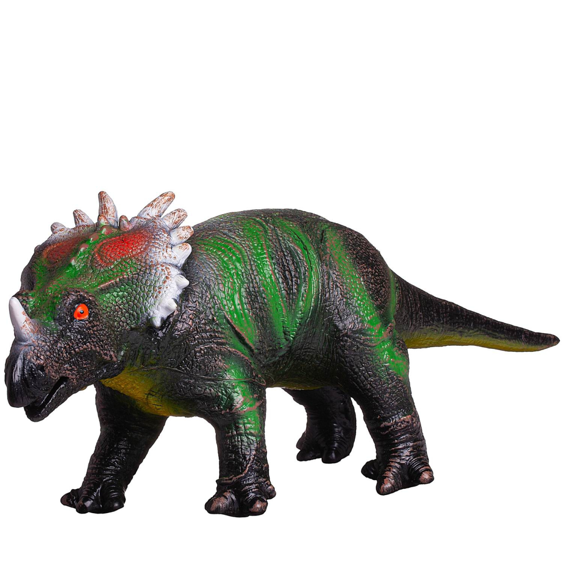 Фигурка Junfa Динозавр Трицератопс, 2 вида, длина 60 см со звуком