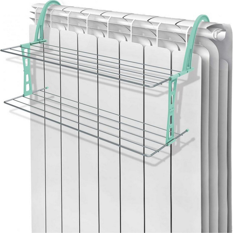 Складная подвесная сушилка для белья, одежды, на батарею Nika СБ6-65П/С