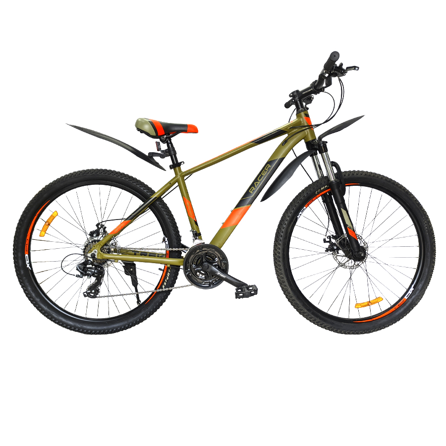 фото Велосипед 27" racer trek 300d al 19" зеленый/ys7369 matt