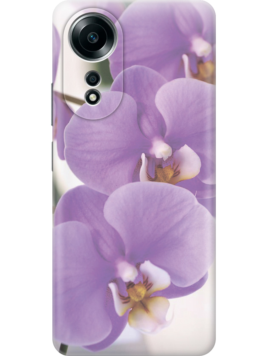 

Силиконовый чехол на Oppo A58 4G с принтом "Сиреневые орхидеи", Прозрачный;фиолетовый;серый, 782630021