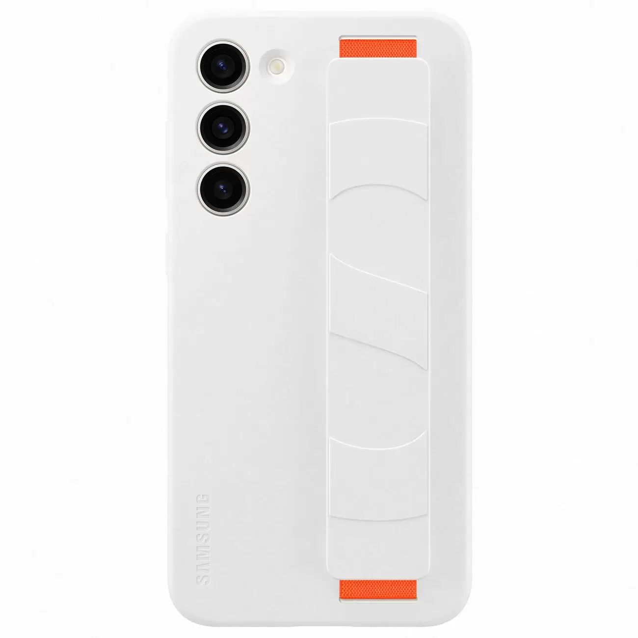 Чехол Silicone Grip Case для Galaxy S23+ White