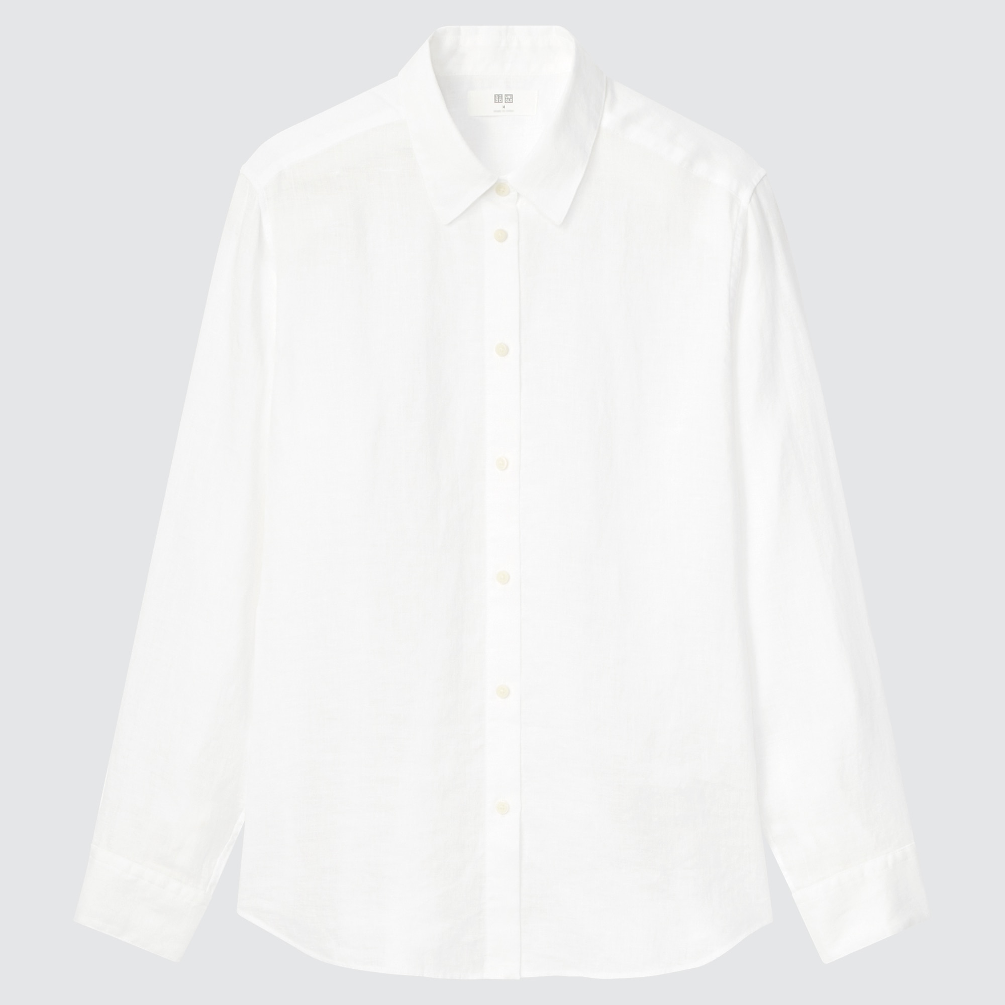 Рубашка женская UNIQLO 446845COL00 белая XS (доставка из-за рубежа)