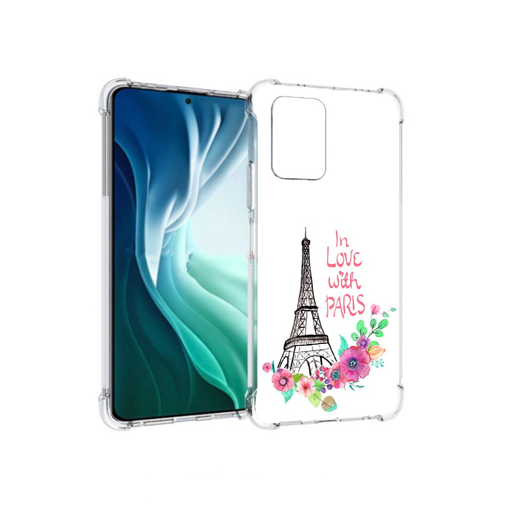 

Чехол MyPads Tocco для Xiaomi Redmi Note 10 Pro 5G любимый париж (PT162244.283.452), Прозрачный, Tocco