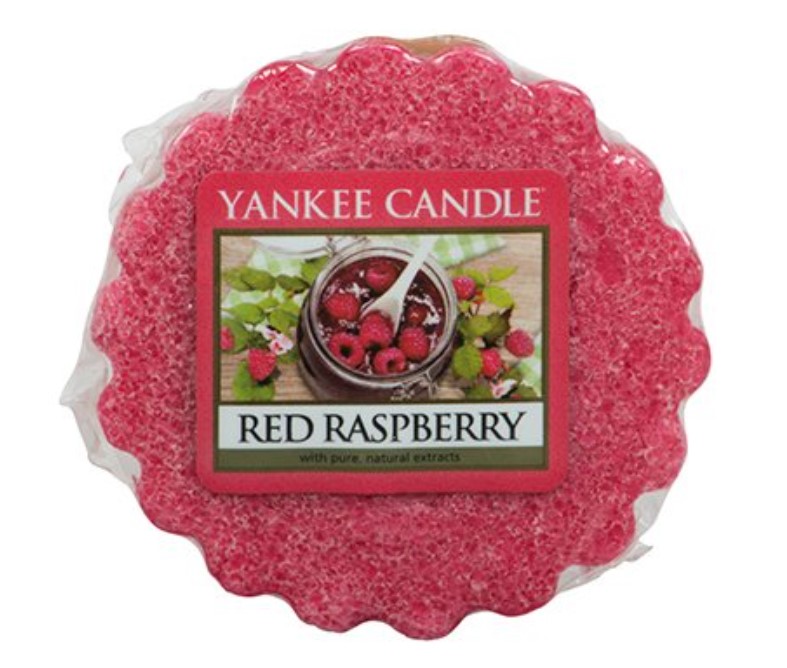 фото Ароматическая свеча-тарталетка yankee candle красная малина22 г