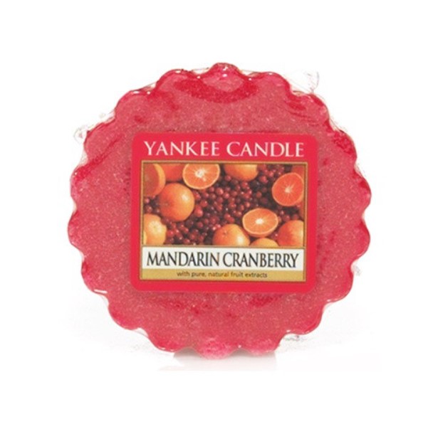 фото Ароматическая свеча-тарталетка yankee candle мандарин и клюква 22г