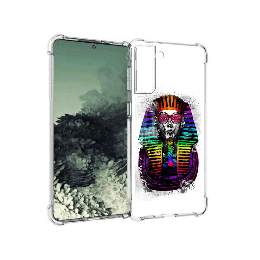 

Чехол MyPads Tocco для Samsung Galaxy S21+ модная богиня (PT157355.533.479), Прозрачный, Tocco