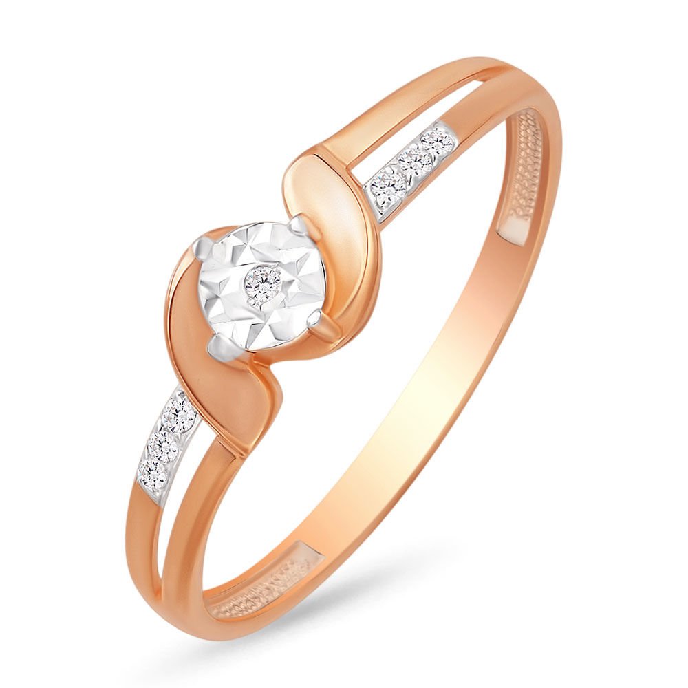 

Кольцо из золота р.  585Gold 101008453, бриллиант, 101008453