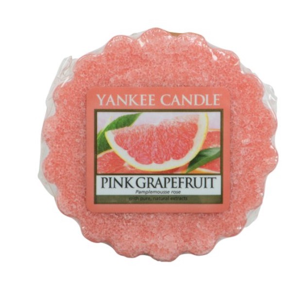 фото Ароматическая свеча-тарталетка yankee candle розовый грейпфрут 22 г