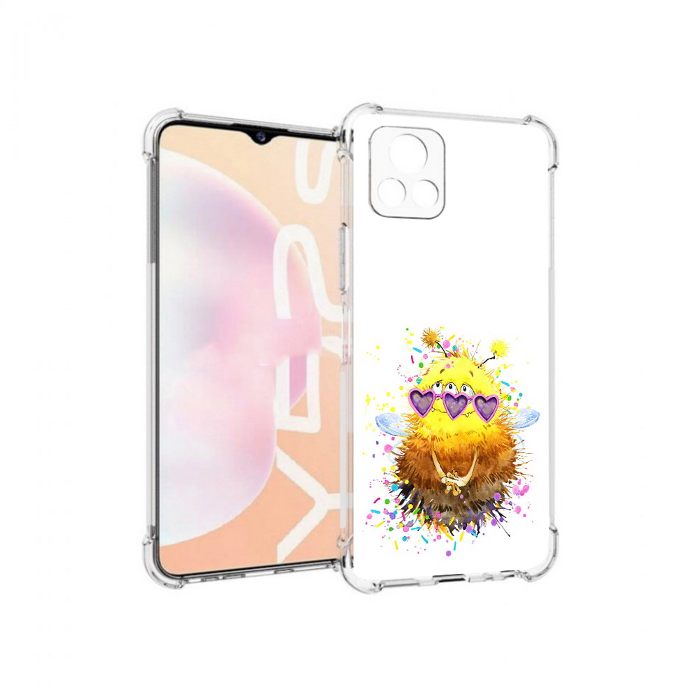 

Чехол MyPads Tocco для Vivo Y52s Пушитый шмель, Прозрачный, Tocco