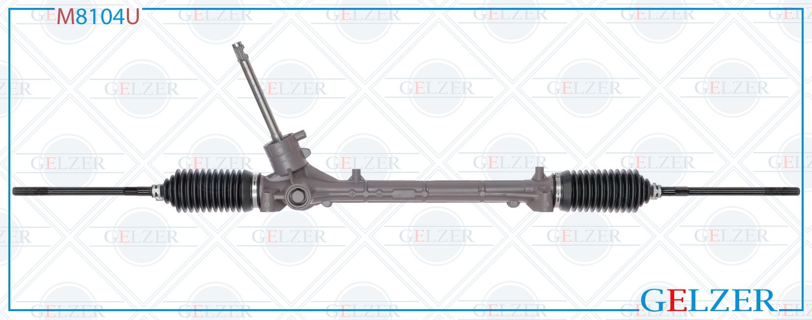 

Рулевая рейка |GELZER| VW Up 2011-, Skoda Citigo 2012-2015, 1S1423057E; 1S1423057J; 1S1423057JX; 1S1423057K; 1S1423057KV; 1S1423057KX; M8104U; SE102; M50682RB