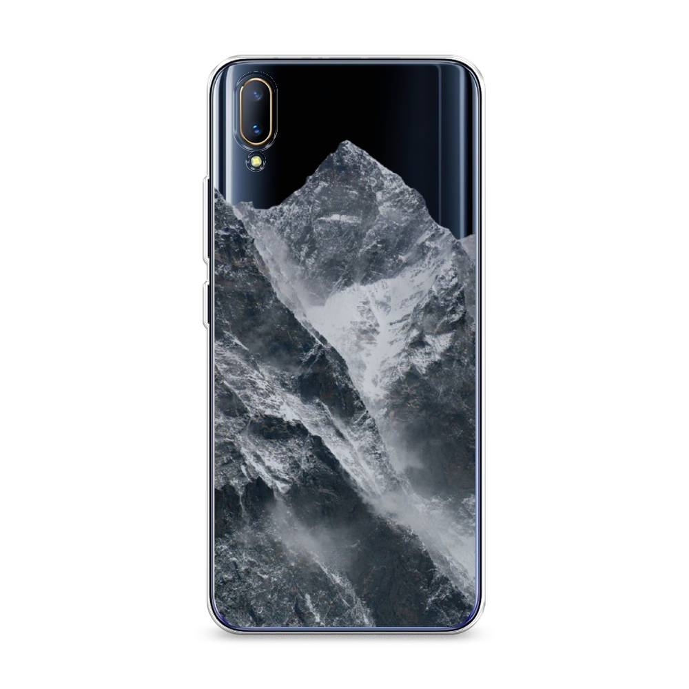 

Чехол на Vivo V11 "Горы арт 4", Серый;бежевый, 260850-2