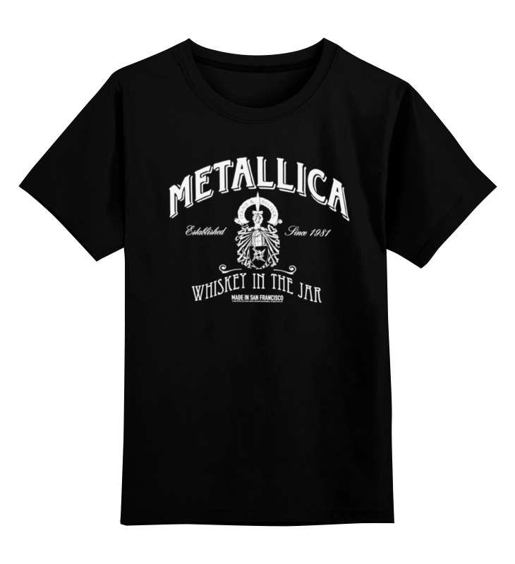 

Футболка детская Printio Metallica цв. черный р. 104, Metallica