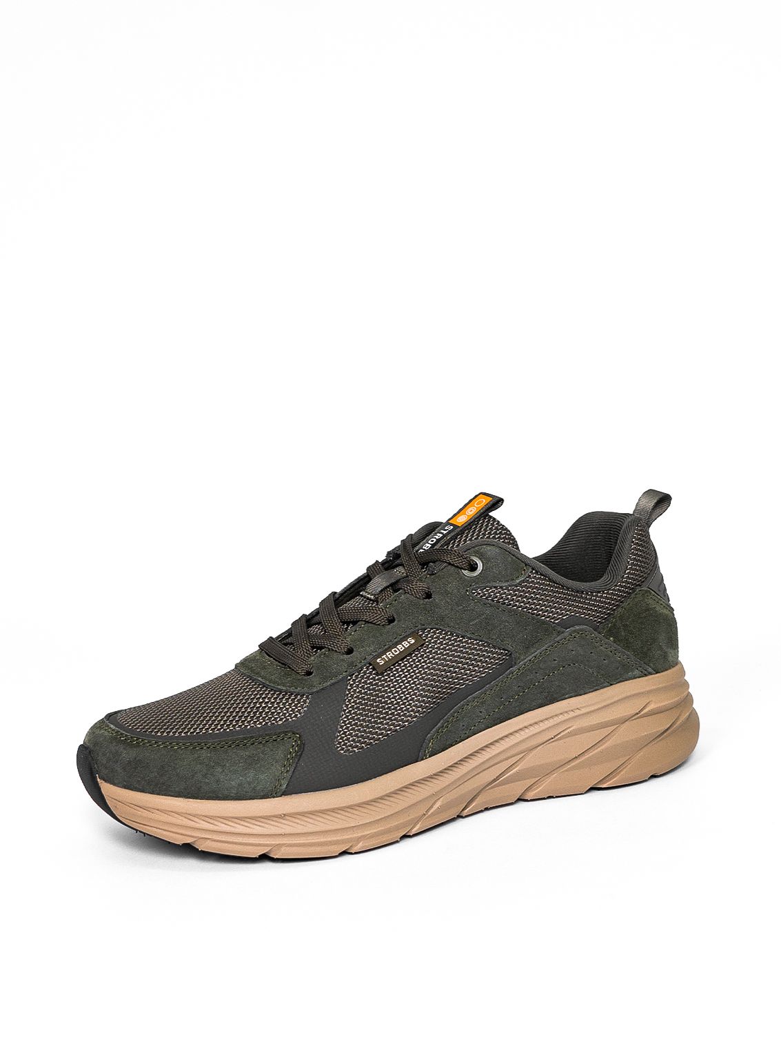 

Кроссовки мужские Strobbs C3515_ols_chv зеленые 44 RU, Зеленый, C3515_ols_chv