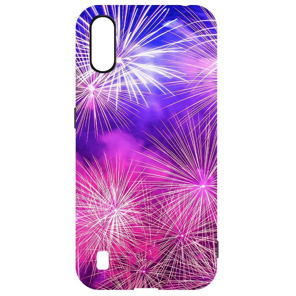

Чехол-накладка Krutoff Софт Кейс Салют для Samsung Galaxy M01 (M015) черный