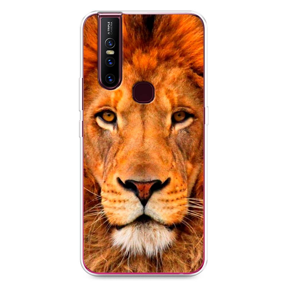 

Чехол для Vivo V15 "Благородный лев", Оранжевый, 261050-1