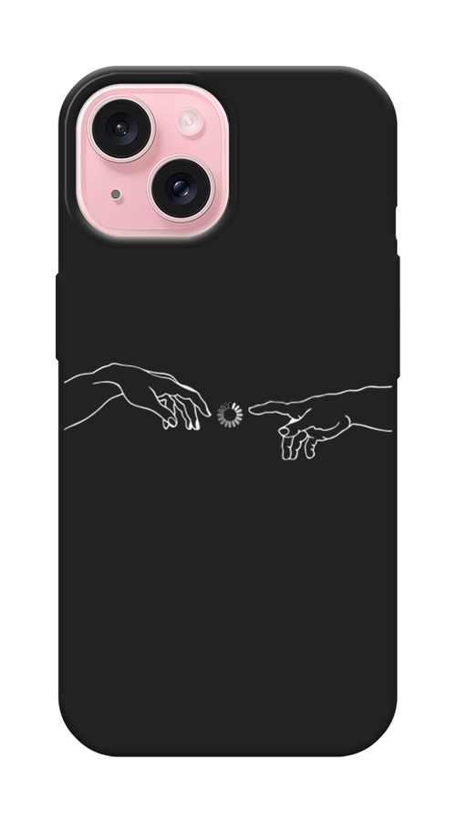 

Чехол Awog на Apple iPhone 15 "Загрузка творения", Белый;серый;прозрачный, 15552-1