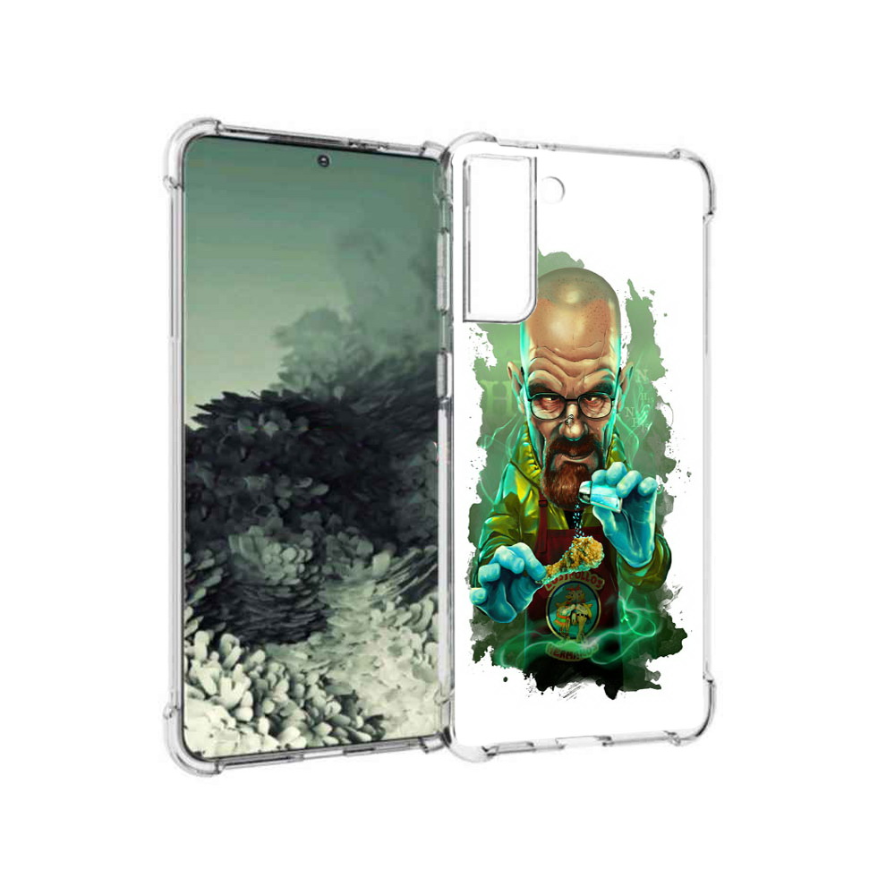 

Чехол MyPads Tocco для Samsung Galaxy S21+ повар (PT157355.533.546), Прозрачный, Tocco