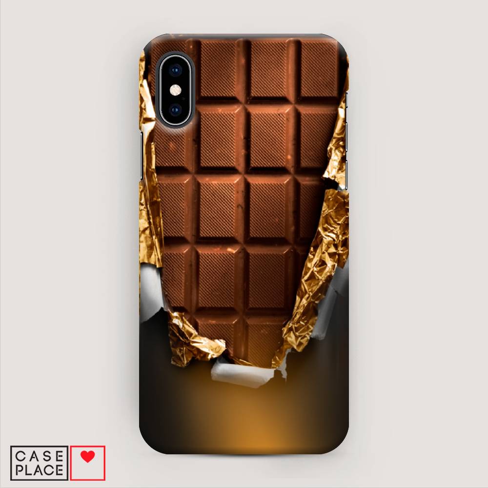 

Пластиковый чехол "Шоколадка" на Apple iPhone X (10), 11020-7