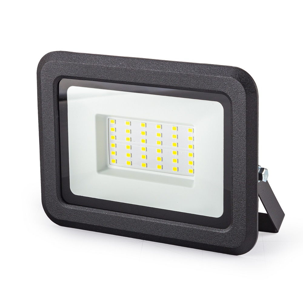 фото Прожектор led 30w vlf10-30-5000-b 5000к 3600лм 220v ip65 черный vkl electric