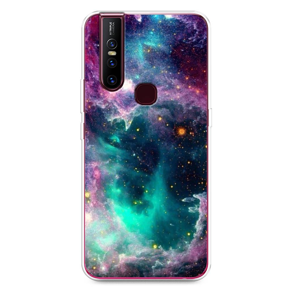 

Чехол для Vivo V15 "Звездные облака", Розовый;бежевый, 261050-2
