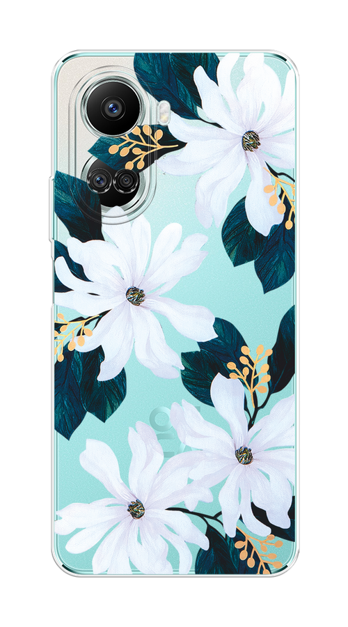 

Чехол на Huawei nova 10 SE "Delilah Flower", Зеленый;белый, 6109650-1
