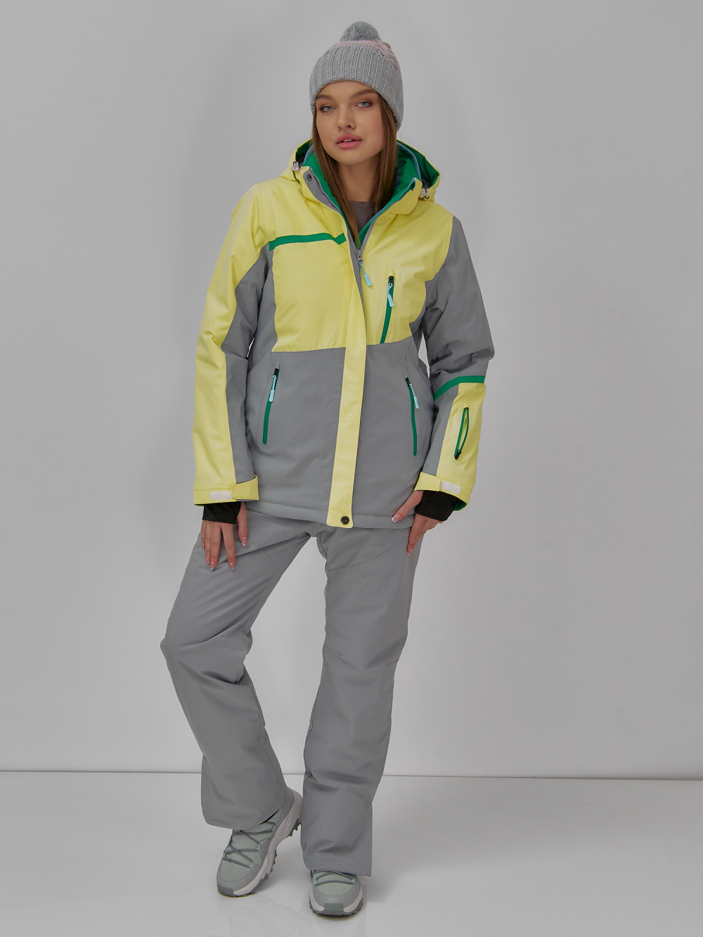 

Горнолыжный костюм женский MTFORCE 0709_1 Yellow M INT, Желтый, 0709_1
