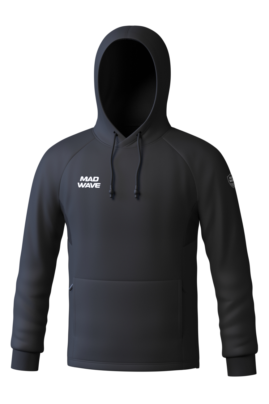 

Куртка мужская Mad Wave Flex hoodie черная M, Черный, Flex hoodie