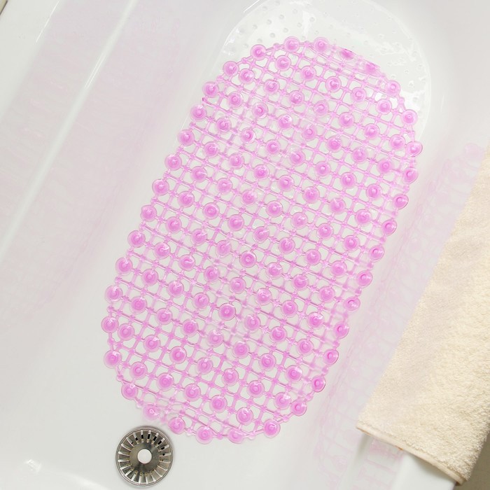 фото Spa-коврик для ванны «drops», 35 х 60 см вселенная порядка