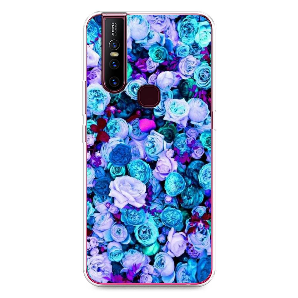 

Чехол для Vivo V15 "Цветочный ковер", Фиолетовый, 261050-2