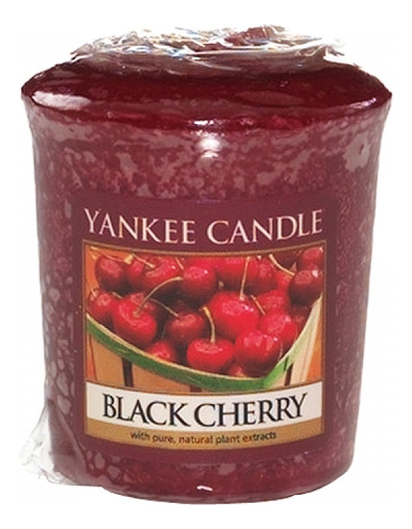 

Ароматическая свеча Yankee Candle Black Cherry Свеча 49г, 171540