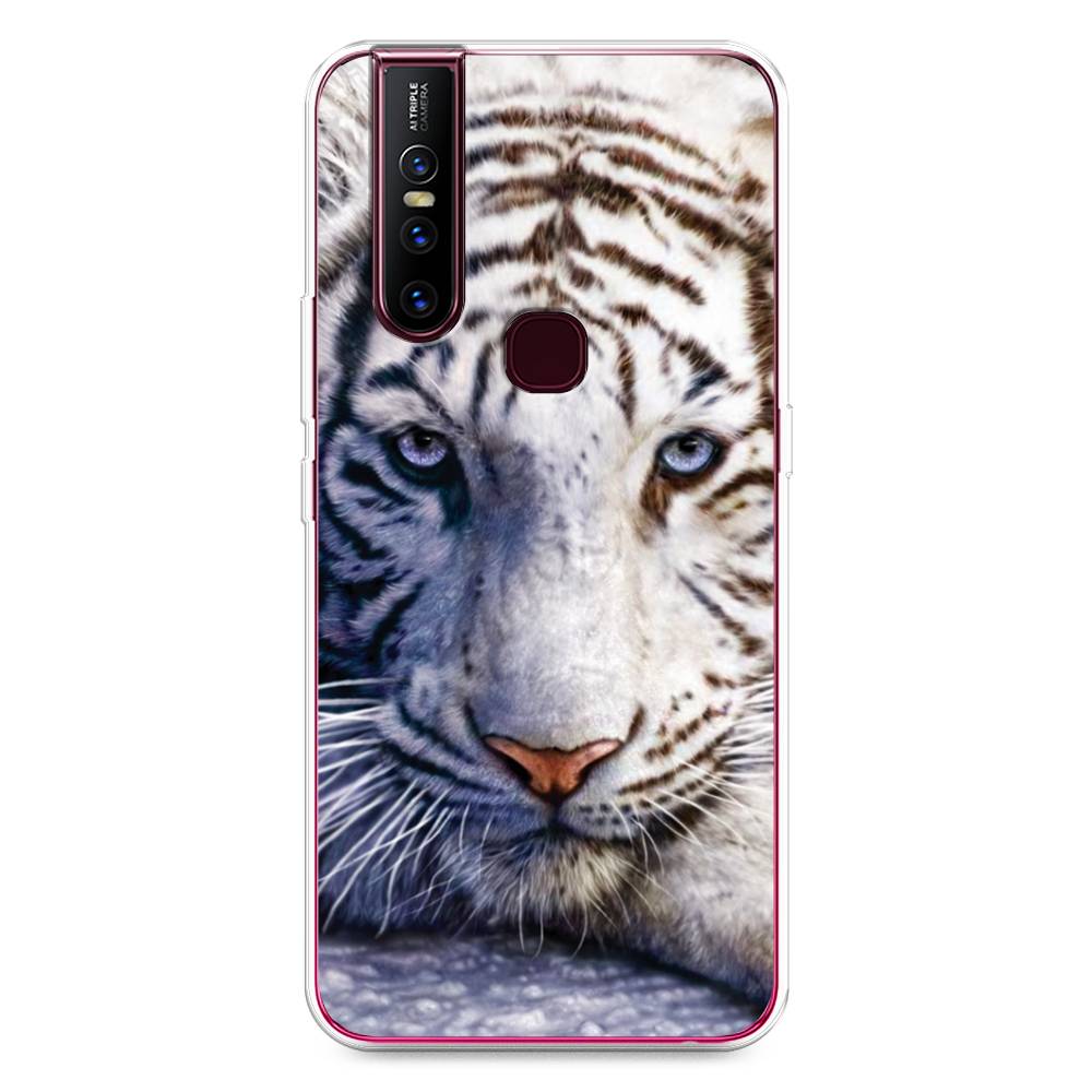 

Чехол для Vivo V15 "Бенгальский тигр", Коричневый;белый, 261050-1