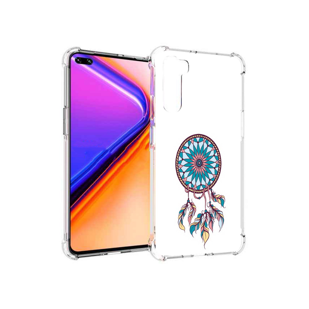 

Чехол MyPads Tocco для OnePlus Nord ловец снов синий (PT227045.136.443), Прозрачный, Tocco
