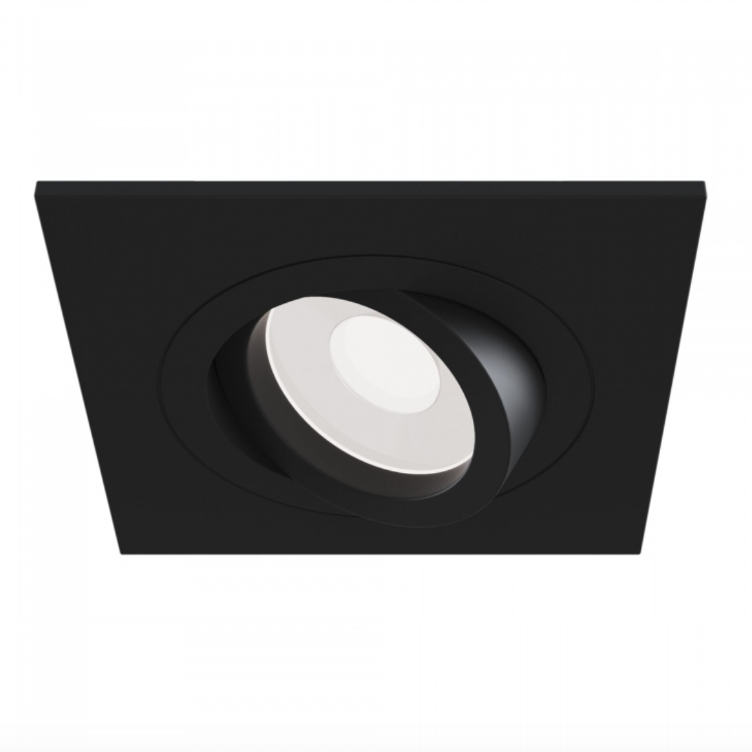 Встраиваемый точечный светильник MARS Q1 Black GU10, для подвесного и натяжного потолка