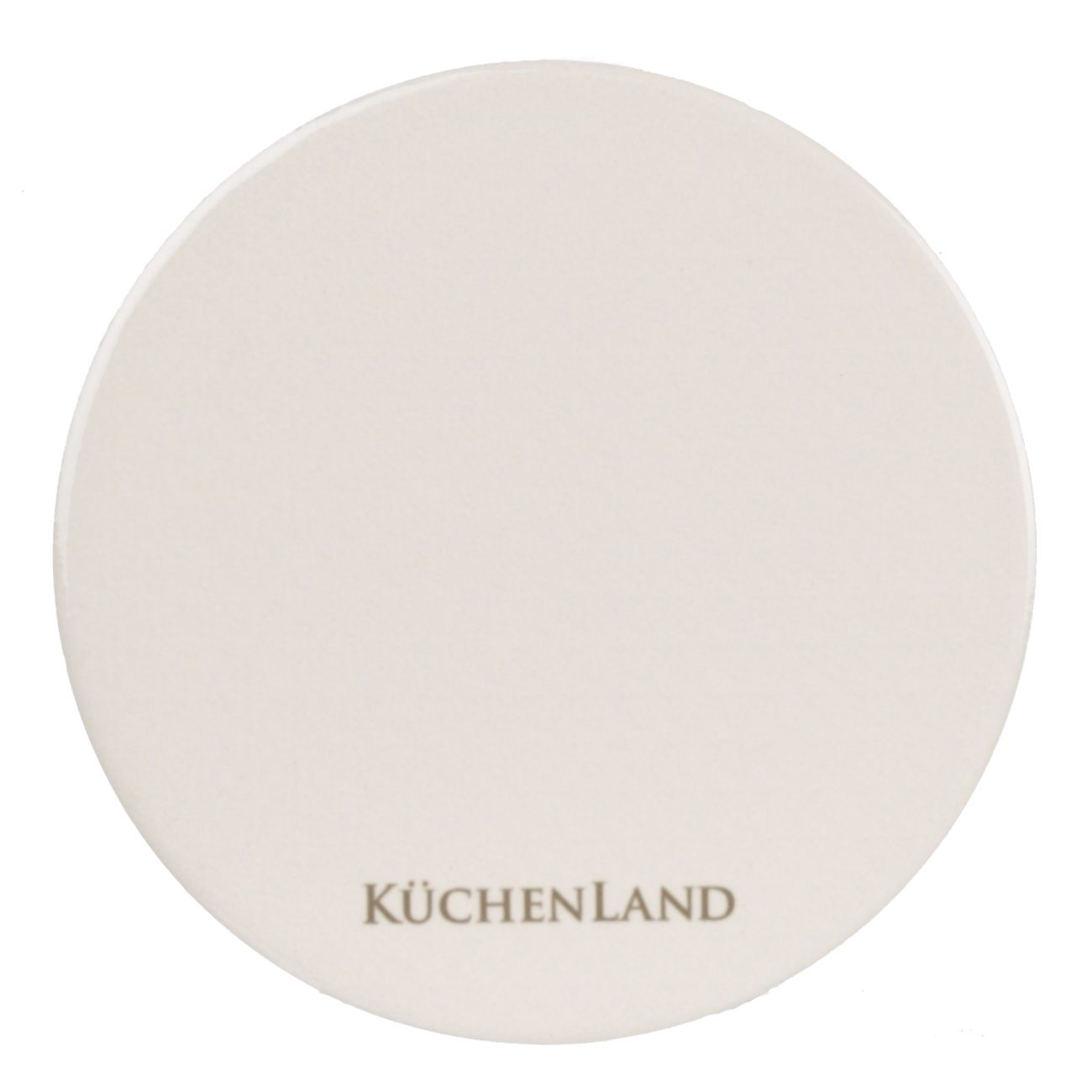 

Подставка под кружку Kuchenland Minimalist 11 см, керамика/пробка, круглая, бежевая