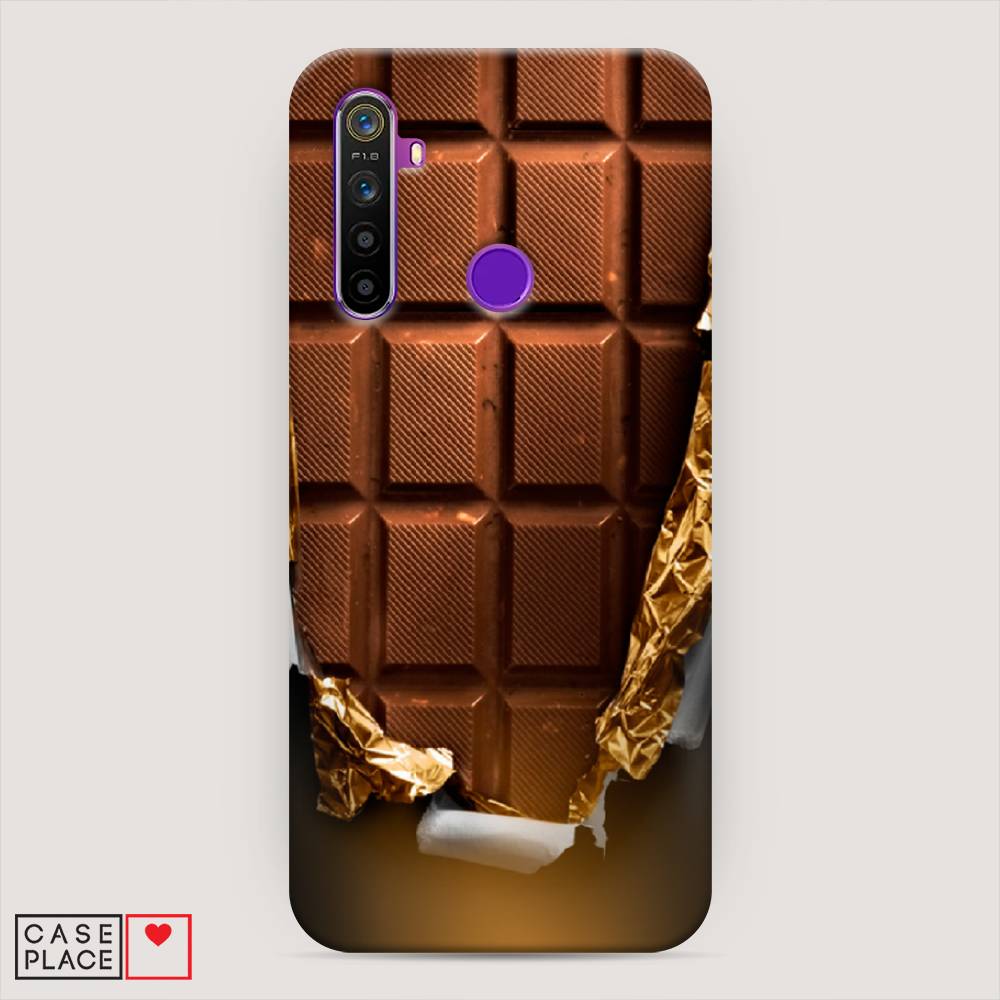

Пластиковый чехол "Шоколадка" на Realme 5, 251520-7