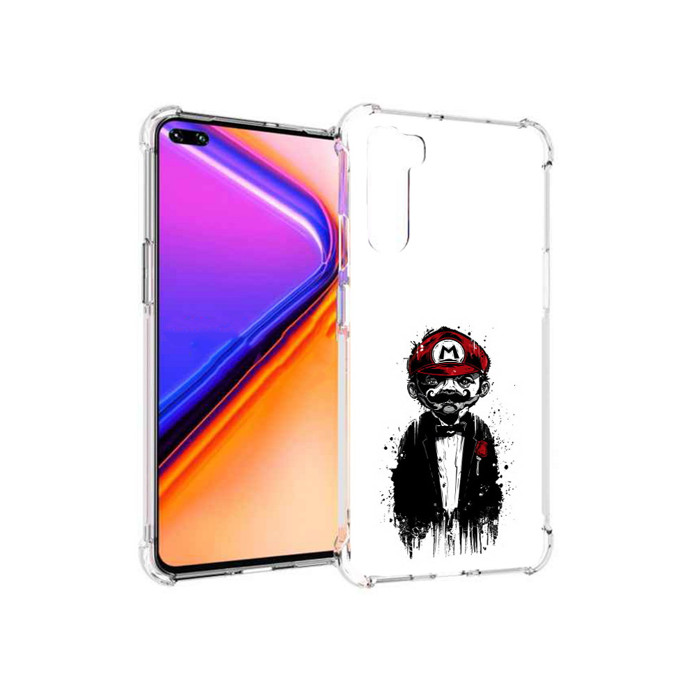 

Чехол MyPads Tocco для OnePlus Nord марио (PT227045.136.458), Прозрачный, Tocco