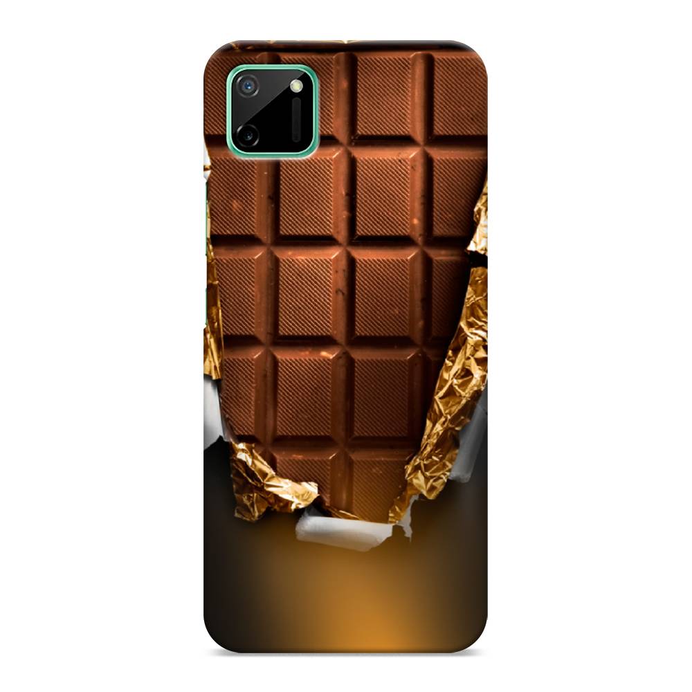 

Пластиковый чехол "Шоколадка" на Realme C11, 253820-7