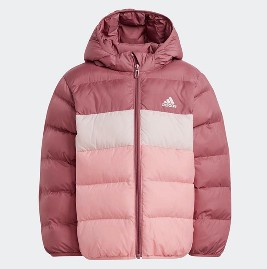 

Куртка Adidas для мальчиков, IW0554, розовая AFAK, размер 104, 1 шт., Разноцветный, IW0554