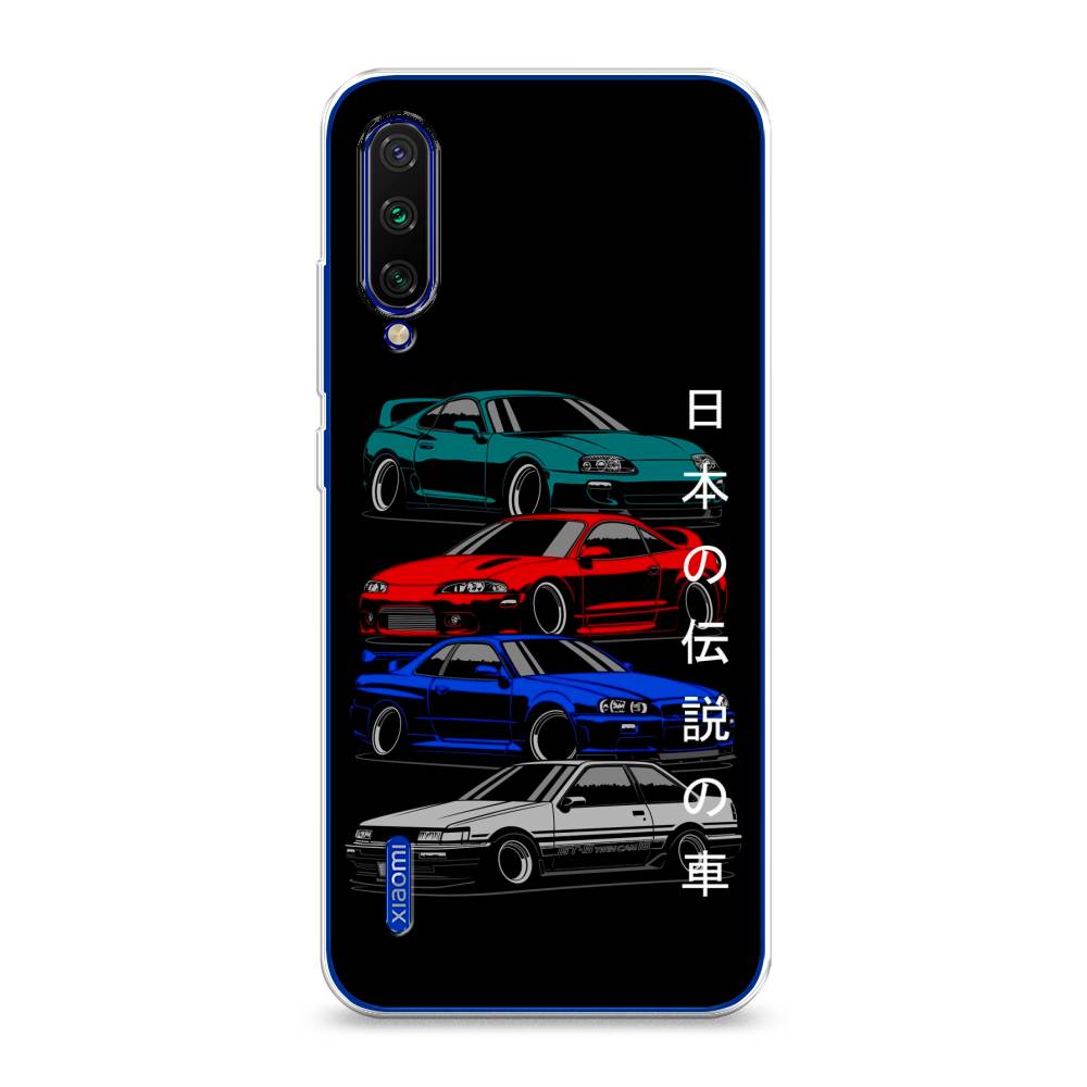 

Чехол Awog на Xiaomi Mi CC9E/Mi A3 "JDM Legend cars", Разноцветный, 36050-5