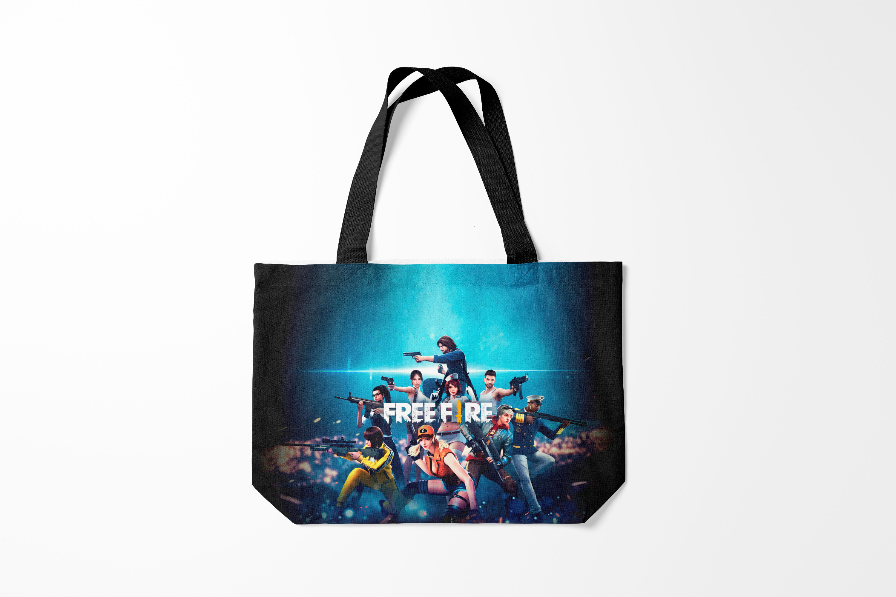 

Сумка шoппер унисекс Burnettie Garena Free Fire, синий, Garena Free Fire