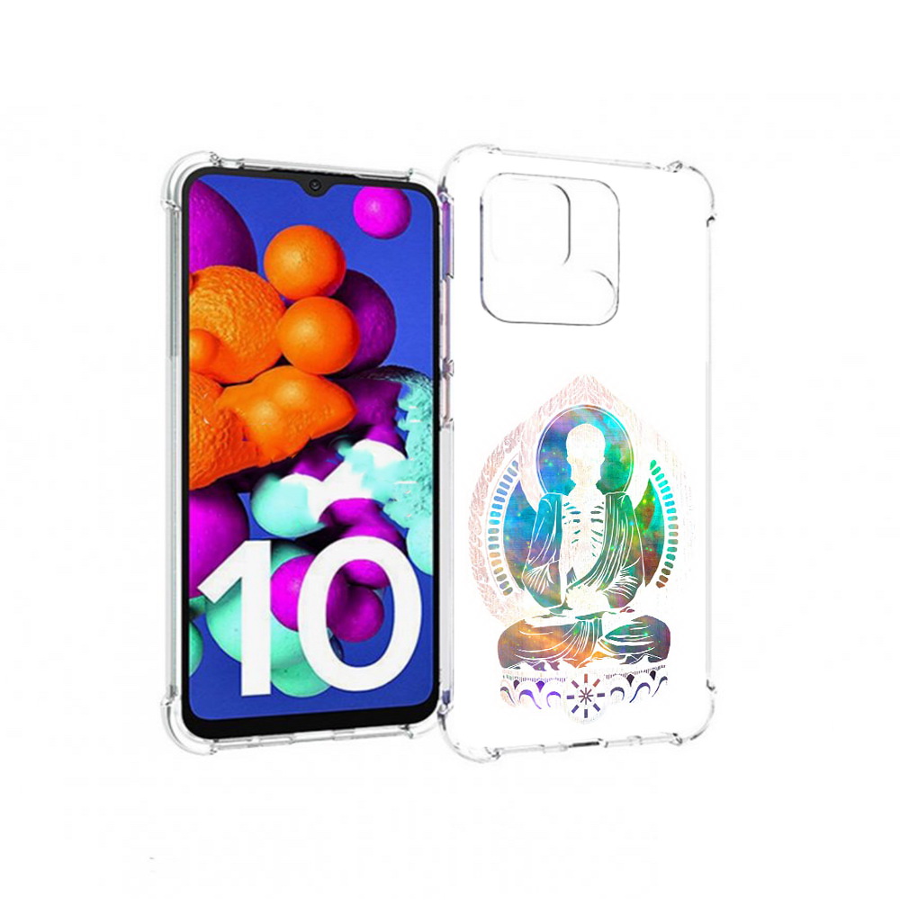 

Чехол MyPads Tocco для Xiaomi Redmi 10C умный скелет, Прозрачный, Tocco
